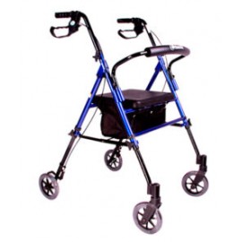 Andadera Tipo Rollator Ultra Compacta de Lujo