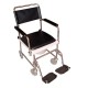 Silla Cómodo de Acero con Descansapies