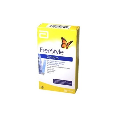 Tiras Freestyle Optiom c/50 ABBOT